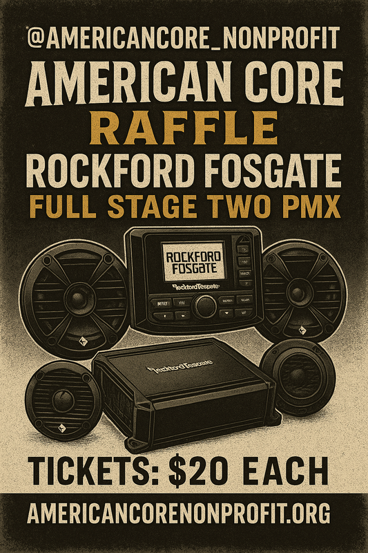 Raffle Rockford Fosgate 800 W 2014 Harley Davidson PMX kit (1) entry